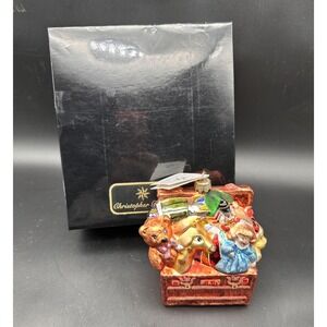 2000 Christopher Radko The FAO Toy Box 4.5" Ornament 00-FAO-01